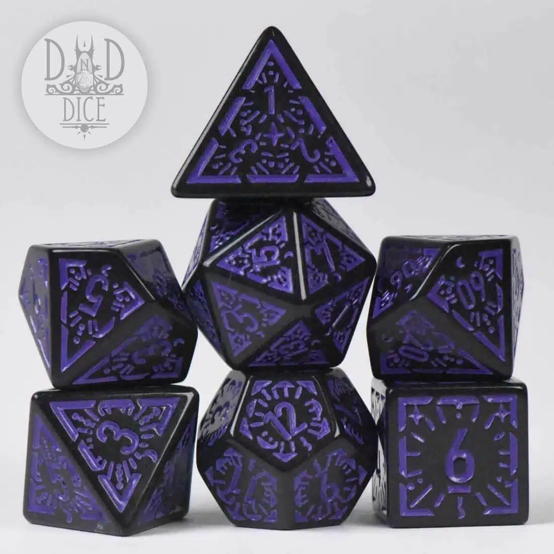 Lunar Eclipse - Dice set - 7 stuks