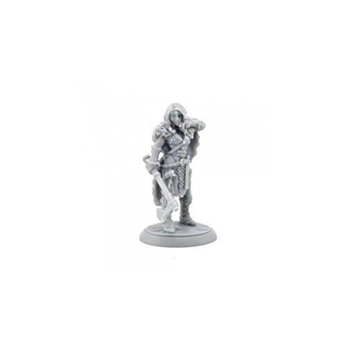 Maeve Greysky, Female Barbarian - Unpainted D&D Miniatures
