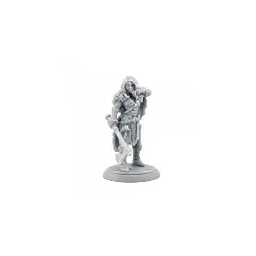 Maeve Greysky, Female Barbarian - Unpainted D&D Miniatures