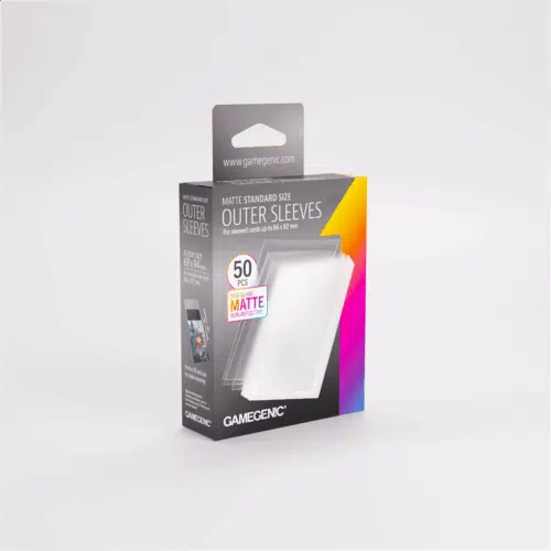 Matte Outer Sleeves - Standard Size - 50 stuks