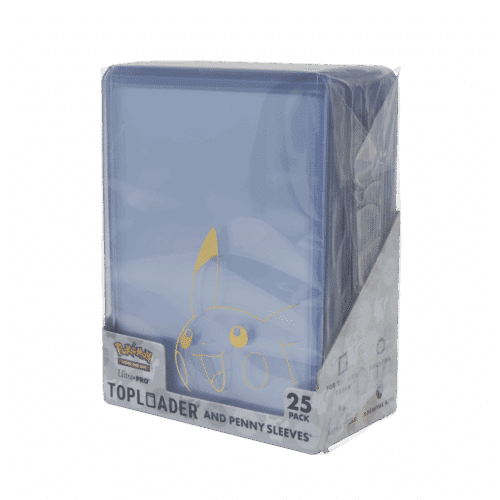 Pikachu Toploader and Penny Sleeves - 25 stuks