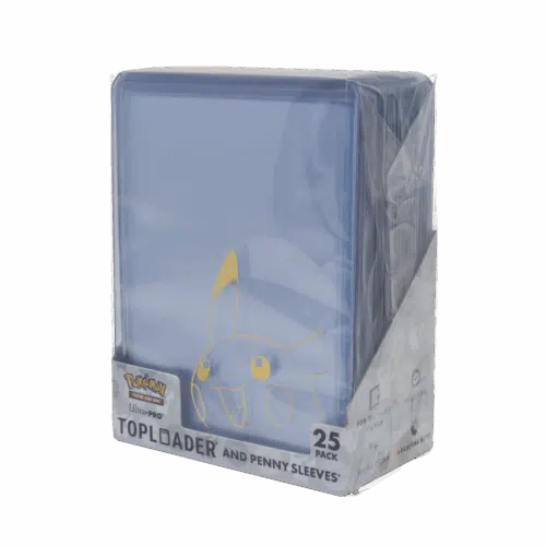 Pikachu Toploader and Penny Sleeves - 25 stuks