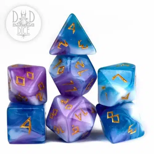 Quizzical Runes - Dice set - 7 stuks