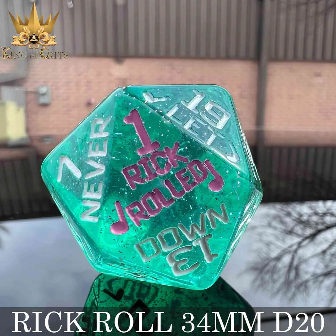 Rick Rolled - 34mm D20