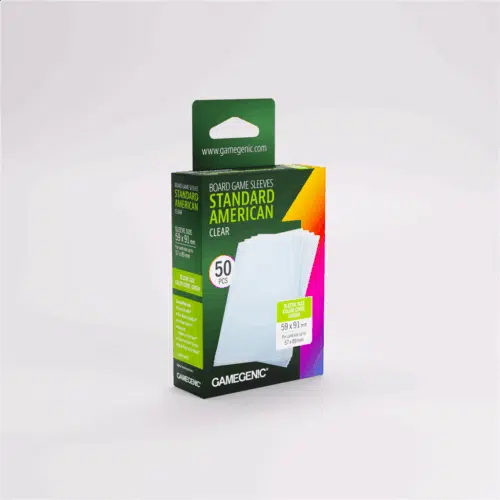 Standard American Sleeves - Green 57x89 mm - 50 stuks