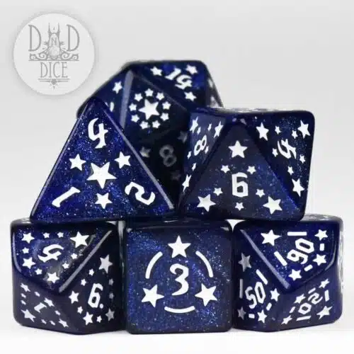 Star Spangled - Dice set - 7 stuks