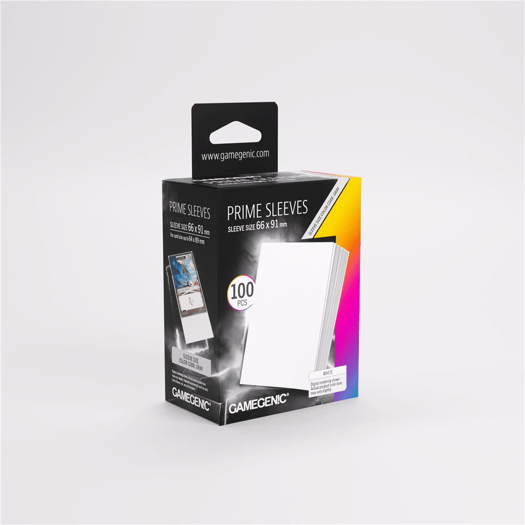 White - Prime Sleeves - 100 stuks