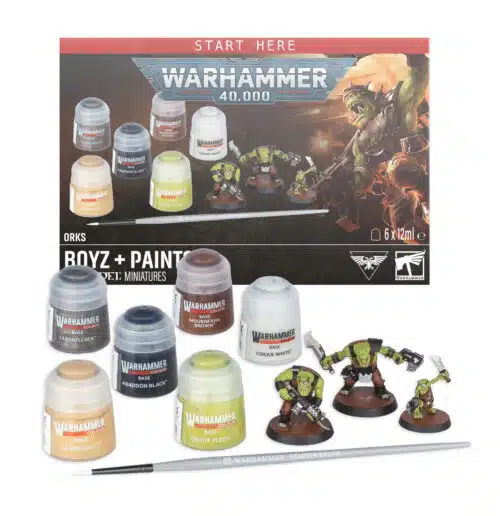 Boyz + Paints Set - Orks - Warhammer 40.000
