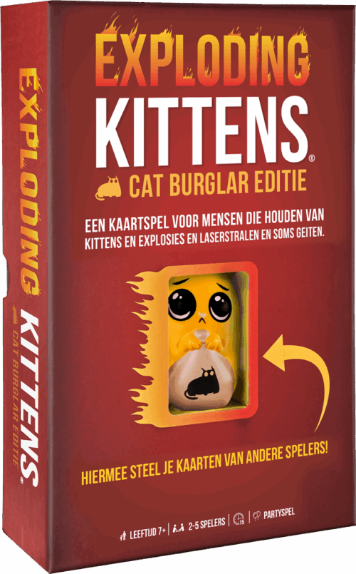 Cat Burglar Editie - Exploding Kittens - NL