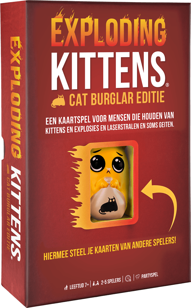 Cat Burglar Editie - Exploding Kittens - NL