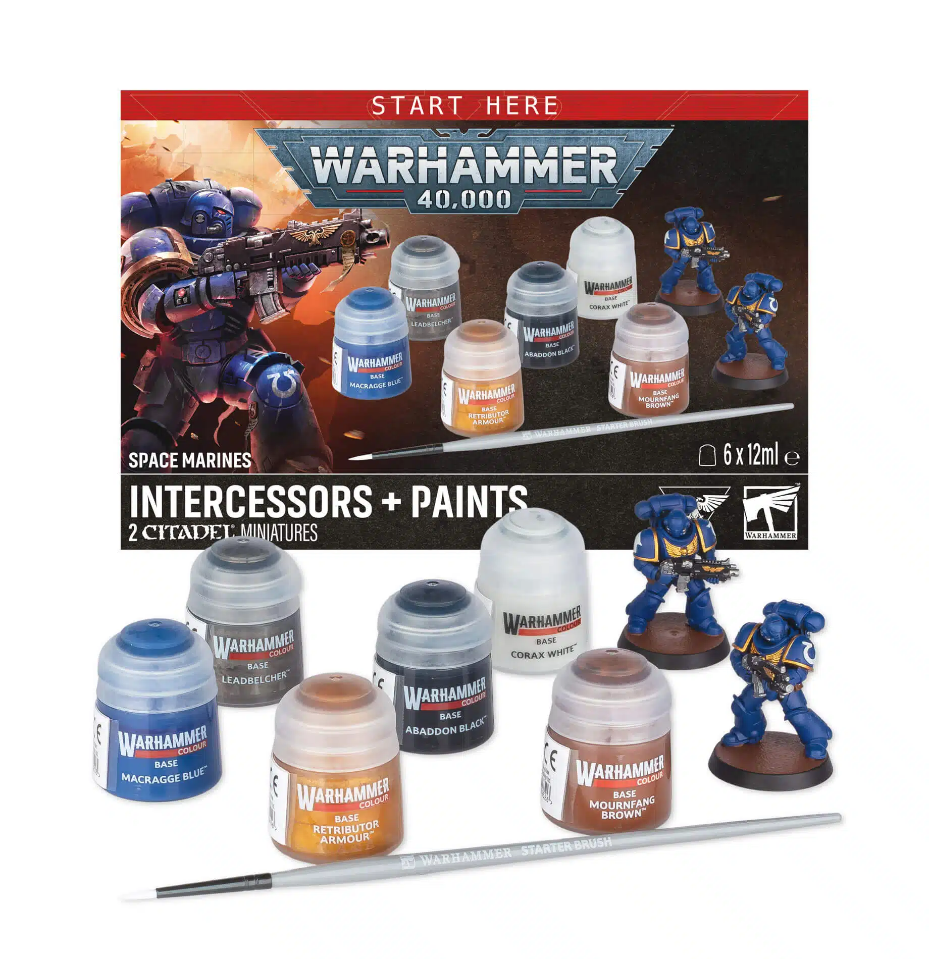 Intercessors Marines + Paint - Space Marines - Warhammer 40.000