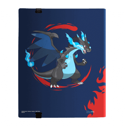 Mega Charizard X & Y - 9-Pocket Zippered Pro-Binder - Pokémon