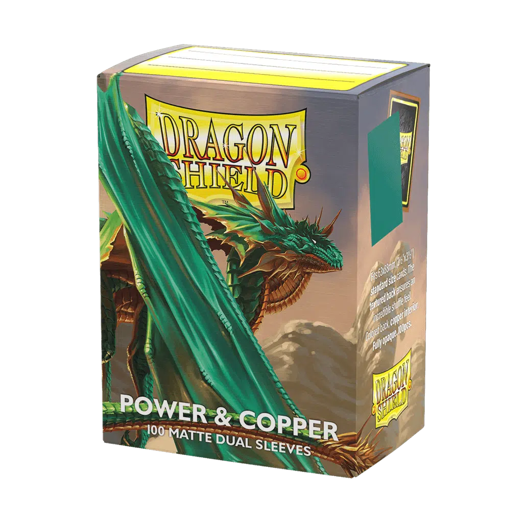 Power & Copper - Matte Dual Sleeves - 100 stuks