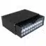 Black - Stackable Hobby Paint Rack 17ml with magnets