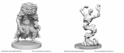 Classic Wight & Classic Wraith - D&D Unpainted Miniatures