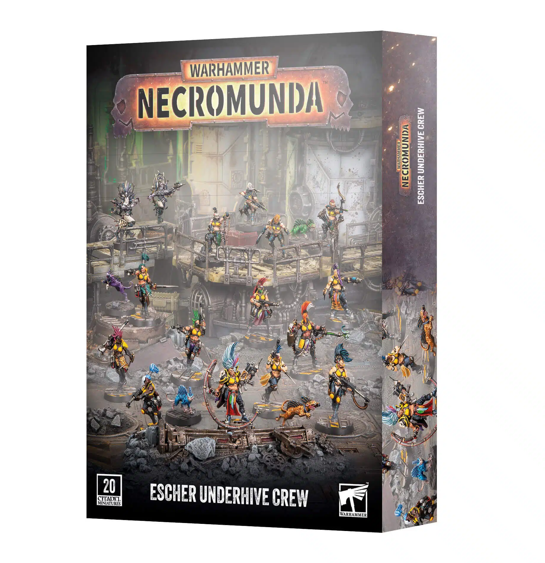Escher Underhive Crew - Necromunda