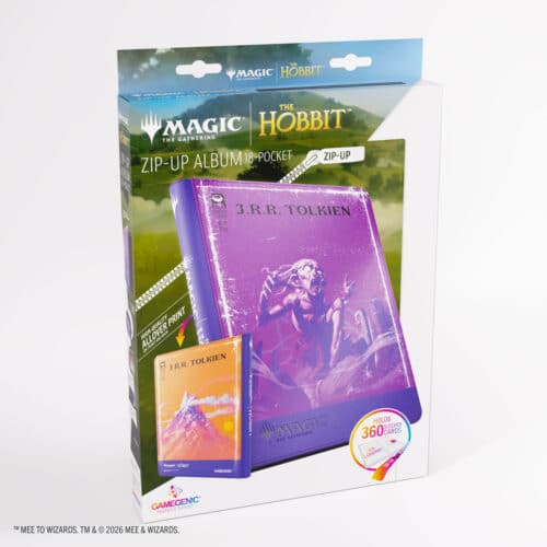 Gollum/The Lonely Mountain - The Hobbit 18-Pocket Zip-Up Album