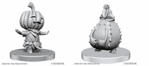 Gourd Leshy and Cactus Leshy - Unpainted D&D Miniatures
