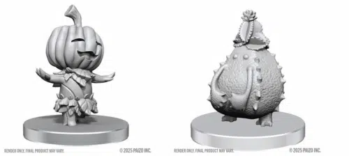 Gourd Leshy and Cactus Leshy - Unpainted D&D Miniatures