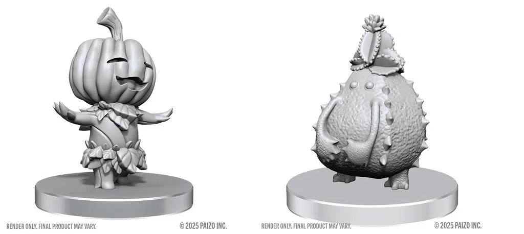 Gourd Leshy and Cactus Leshy - Unpainted D&D Miniatures