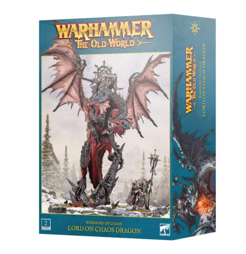 Lord on Chaos Dragon - Warriors of Chaos - Warhammer the Old World