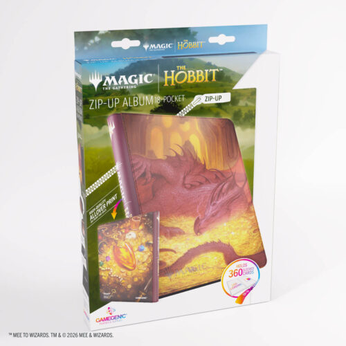 Smaug's Mox Amber - The Hobbit 18-Pocket Zip-Up Album