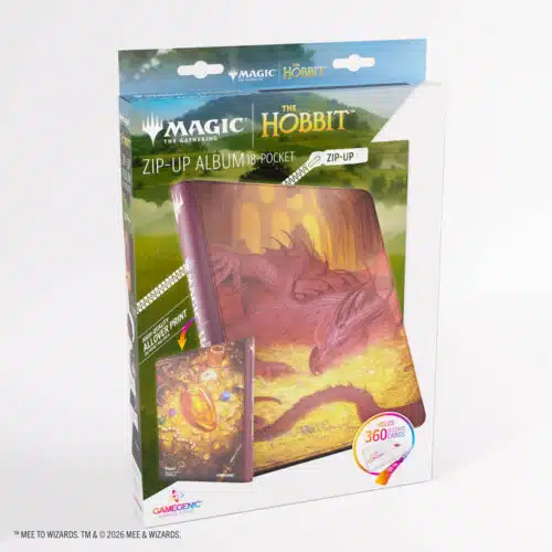 Smaug's Mox Amber - The Hobbit 18-Pocket Zip-Up Album