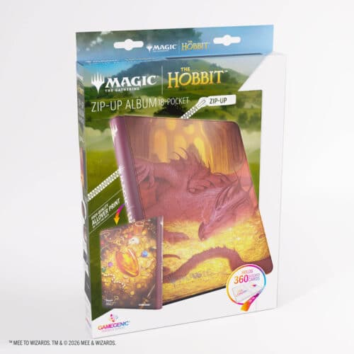 Smaug's Mox Amber - The Hobbit 18-Pocket Zip-Up Album