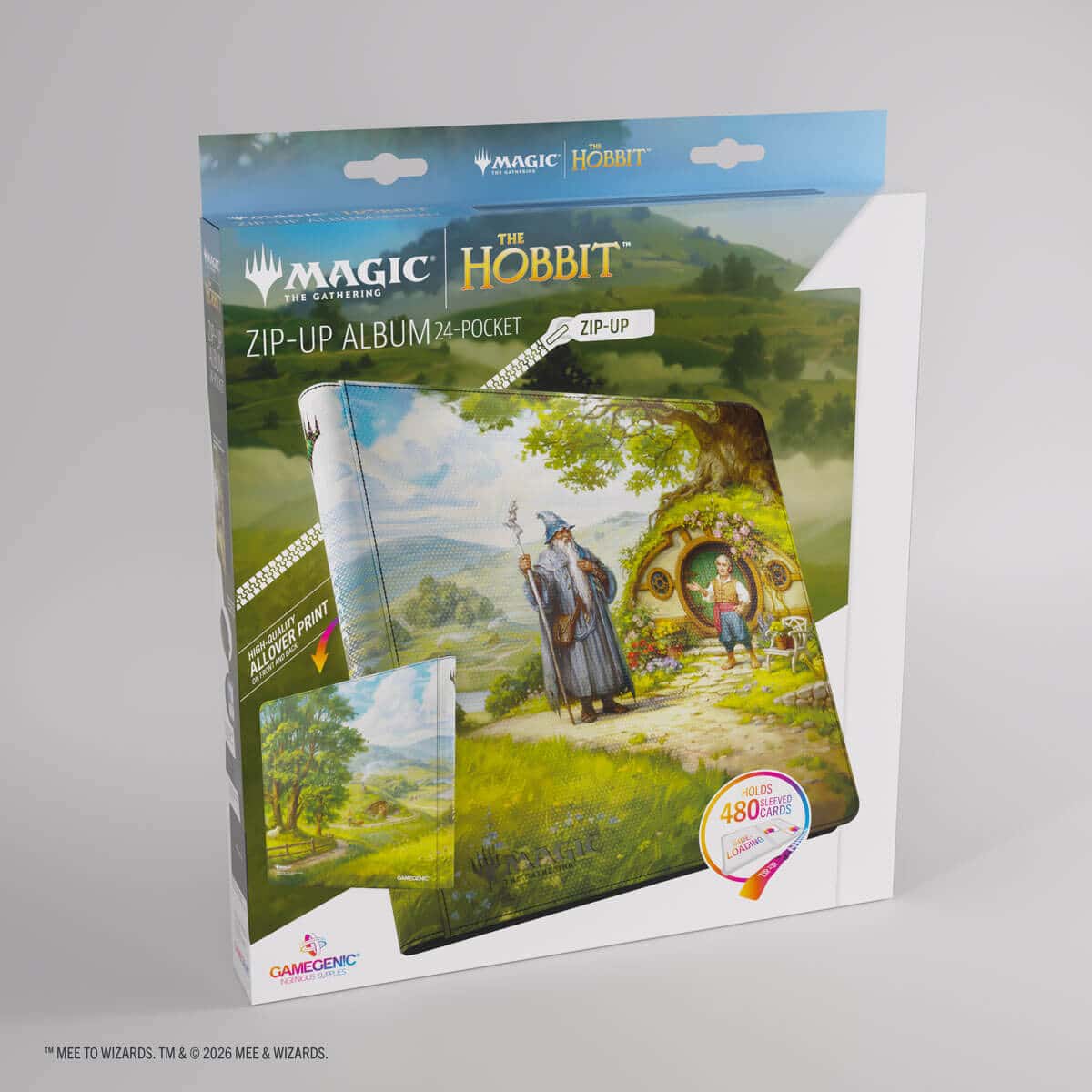 The Shire - The Hobbit - 24-Pocket Zip-Up Album