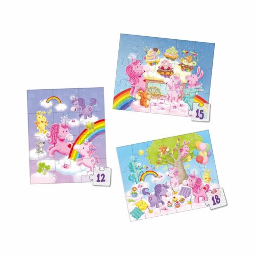 3 Puzzels - Eenhoorn Flonkerglans