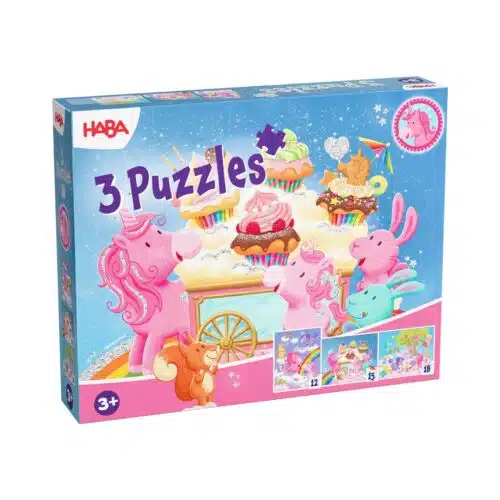 3 Puzzels - Eenhoorn Flonkerglans