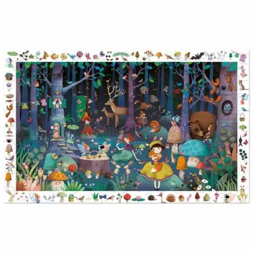 Betoverd bos - 100 stukken - Observatie Puzzel