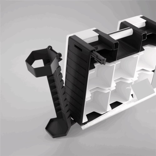 Black - Playmat Tube Holder - Game Castle Add-On