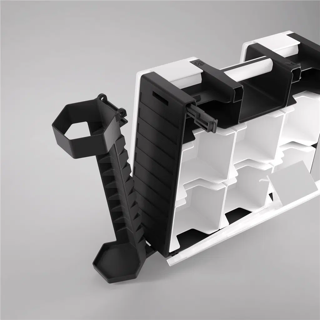 Black - Playmat Tube Holder - Game Castle Add-On
