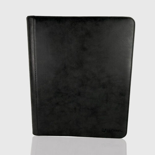 Black - Zipped 9-Pocket Elite Toploader Binder