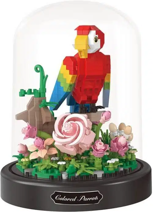 Colored Parrots - NanoBlocks - 480 stukjes