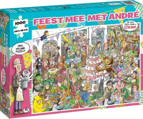 Feest Mee Met André - 1000 stukken Puzzel