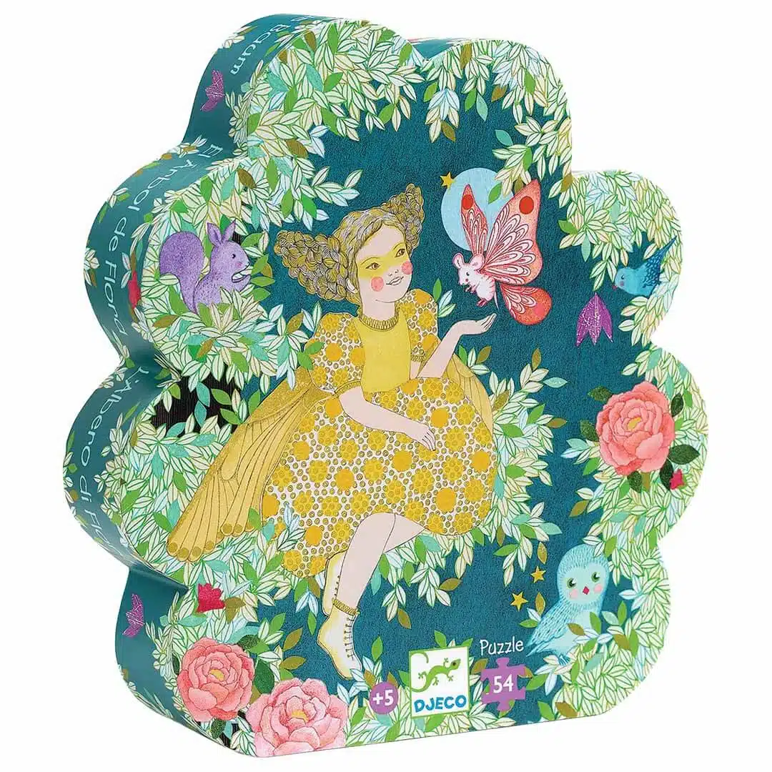Flora's Boom - 54 stukken Silhouette Puzzel