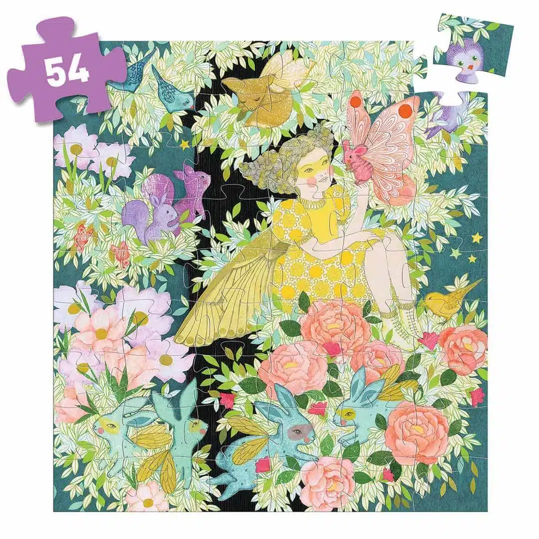 Flora's Boom - 54 stukken Silhouette Puzzel