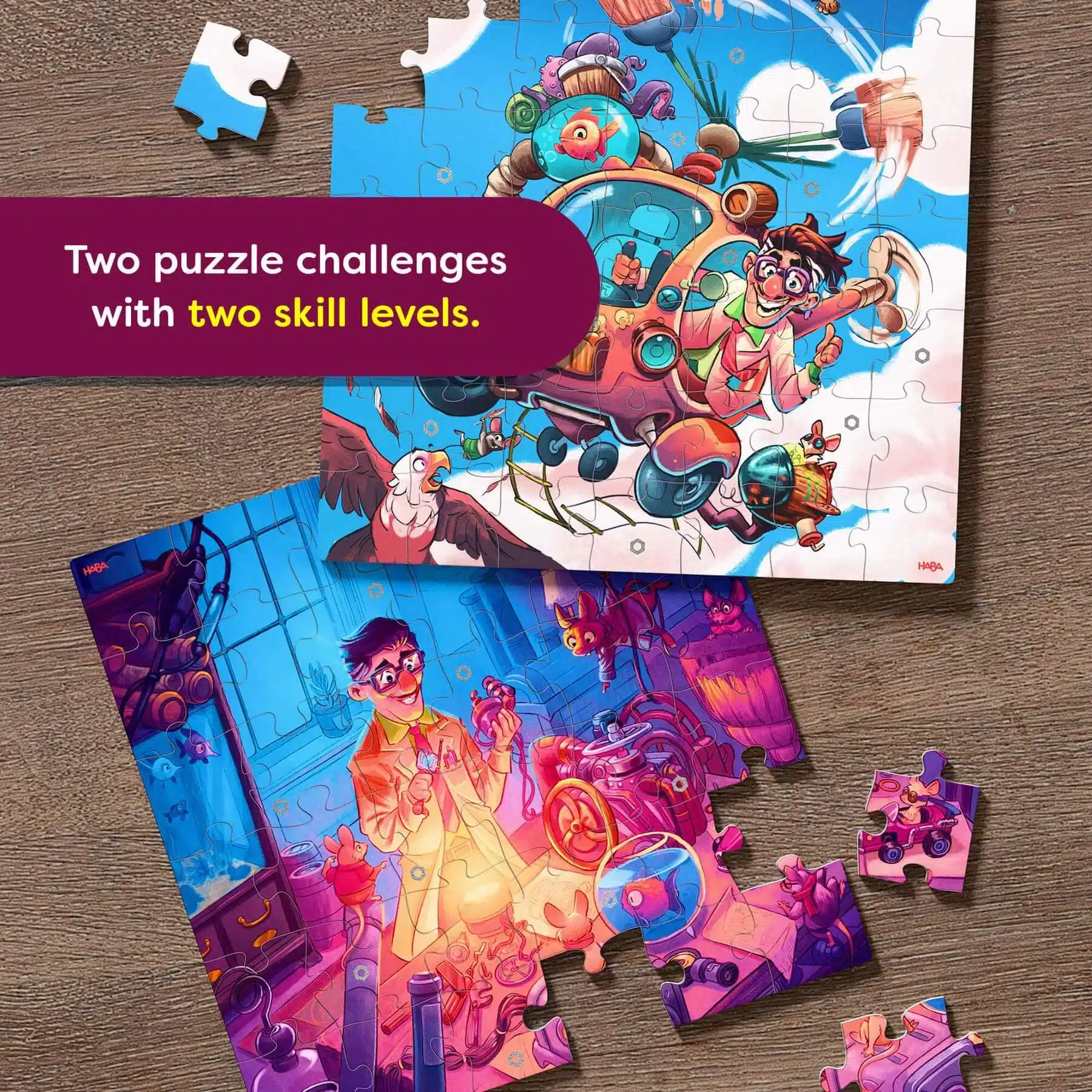 Game Meets Puzzle: Crazy Copter