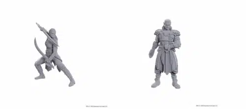 Jaheira & Halsin - Unpainted D&D Miniatures Special Edition Baldur's Gate 3