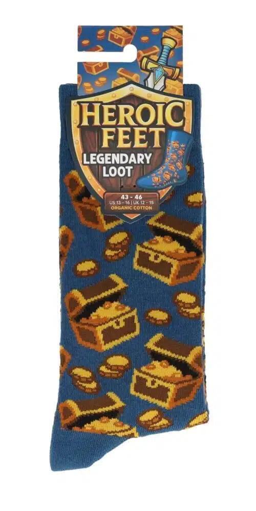 Legendary Loot - EU Maat 39-42 - Heroic Feet Socks