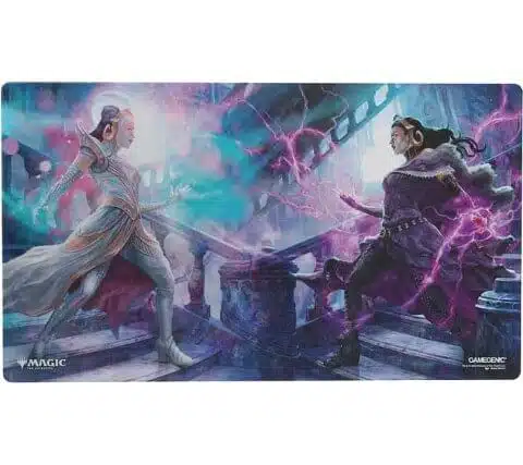 Liliana, Devoted Healer/Liliana, Callous Necromancer - Reality Fracture - Shiny Playmat