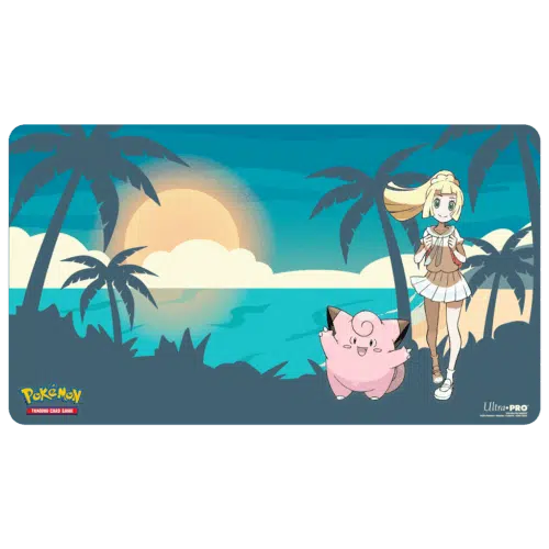 Lillie and Clefairy - Pokémon Playmat