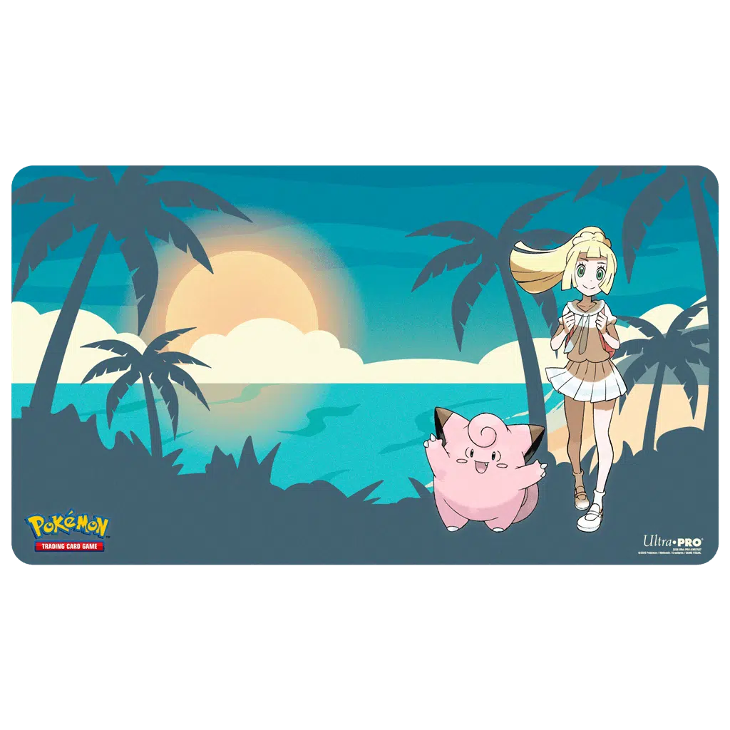 Lillie and Clefairy - Pokémon Playmat