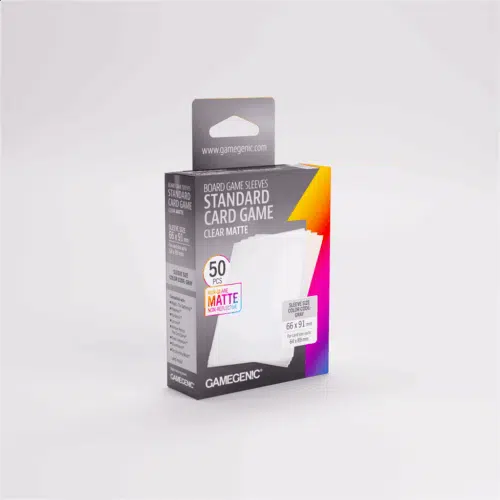 Matte Standard Sleeves - Gray 64x89 mm - 50 stuks