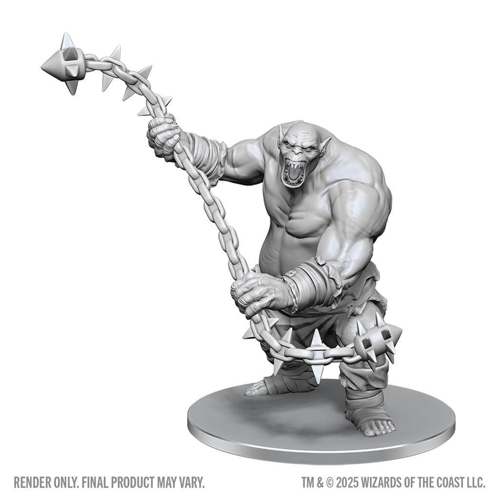 Ogre Chain Brute - Unpainted D&D Miniatures