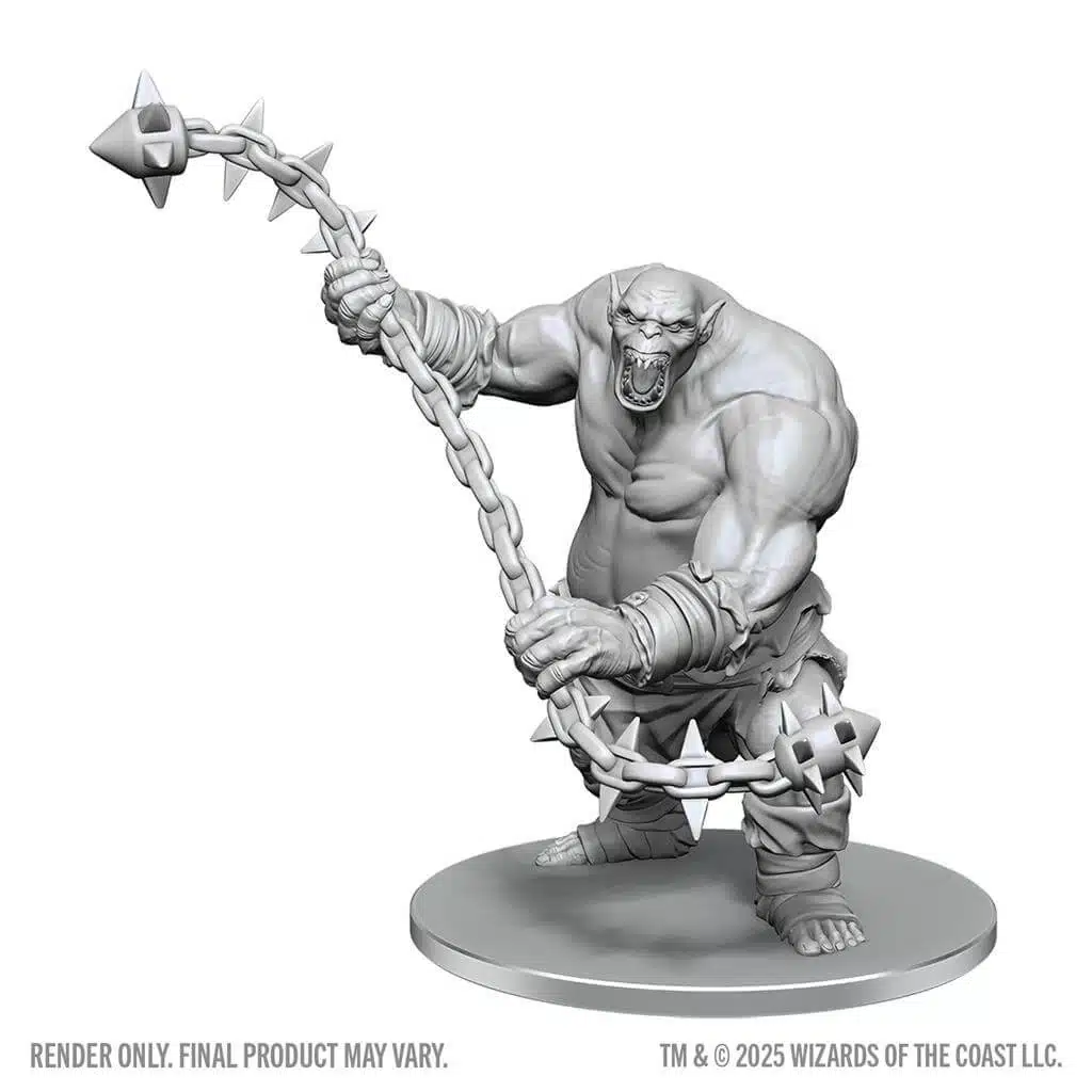 Ogre Chain Brute - Unpainted D&D Miniatures