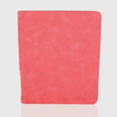 Red - Zipped 9-Pocket Elite Toploader Binder