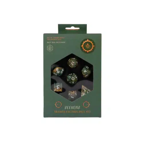 Seekers - Aramán Faction Dice Set